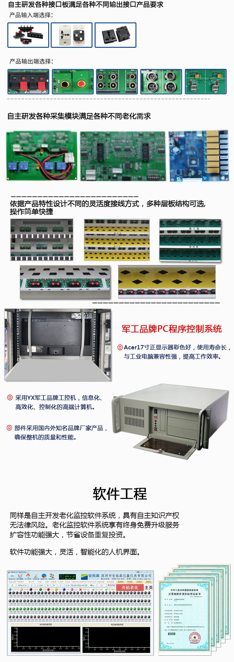 LED電源老化車